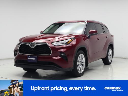 Red 2021 Toyota Highlander Limited