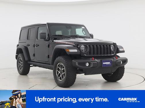 Black 2025 Jeep Wrangler Rubicon