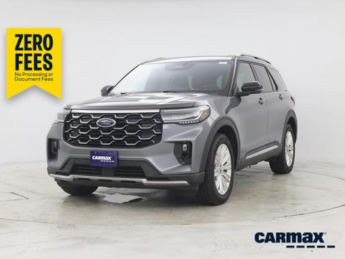 Gray 2025 Ford Explorer Platinum