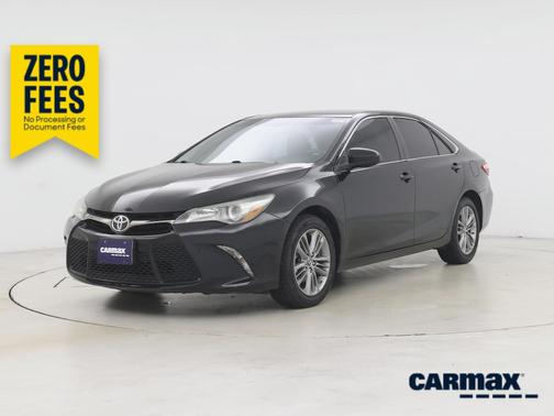 Black 2015 Toyota Camry SE