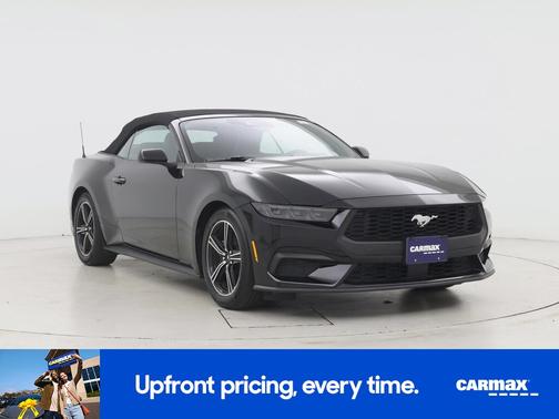 Black 2025 Ford Mustang Ecoboost Premium