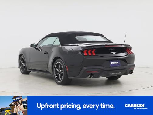Black 2025 Ford Mustang Ecoboost Premium