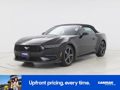 Black 2025 Ford Mustang Ecoboost Premium