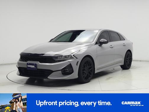 Gray 2021 Kia K5 GT-Line