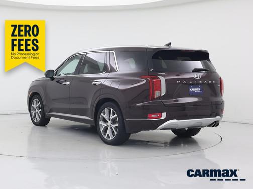 Burgundy 2021 Hyundai PALISADE Limited