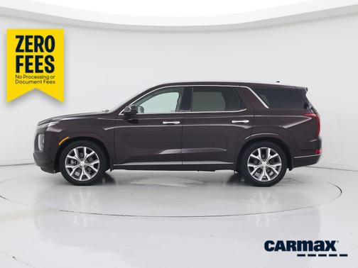 Burgundy 2021 Hyundai PALISADE Limited