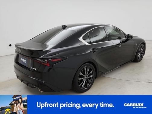 Black 2023 Lexus IS 350 F-Sport