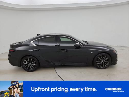 Black 2023 Lexus IS 350 F-Sport