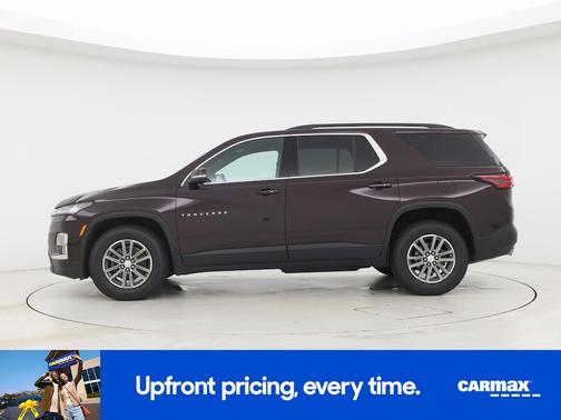 Burgundy 2022 Chevrolet Traverse LT Cloth