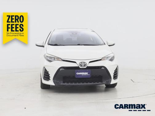 White 2017 Toyota Corolla XSE