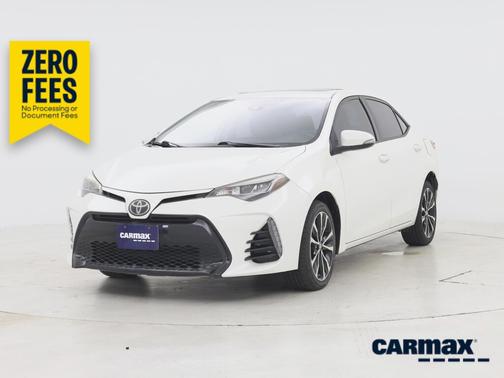White 2017 Toyota Corolla XSE