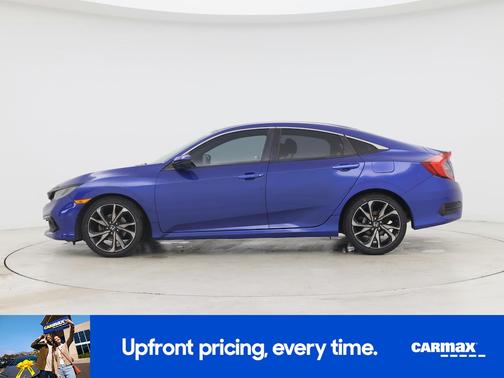 Blue 2020 Honda Civic Sport