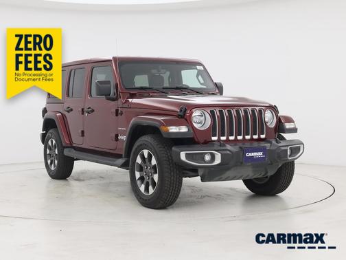 Red 2022 Jeep Wrangler Unlimited Sahara