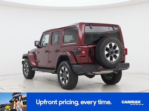 Red 2022 Jeep Wrangler Unlimited Sahara