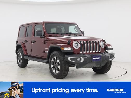 Red 2022 Jeep Wrangler Unlimited Sahara