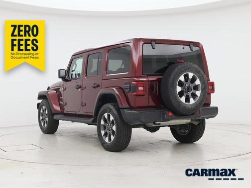 Red 2022 Jeep Wrangler Unlimited Sahara