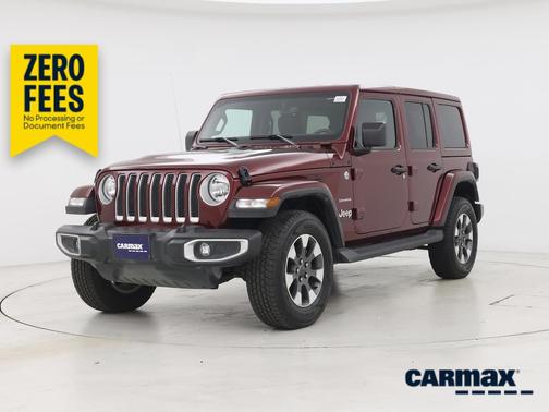 Red 2022 Jeep Wrangler Unlimited Sahara