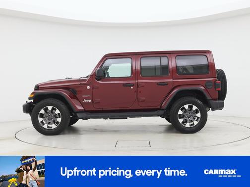Red 2022 Jeep Wrangler Unlimited Sahara