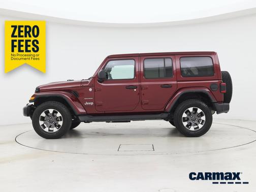 Red 2022 Jeep Wrangler Unlimited Sahara