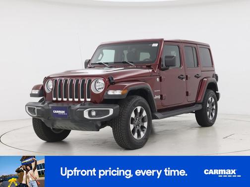 Red 2022 Jeep Wrangler Unlimited Sahara