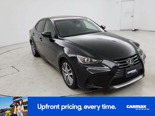 Black 2016 Lexus IS 350