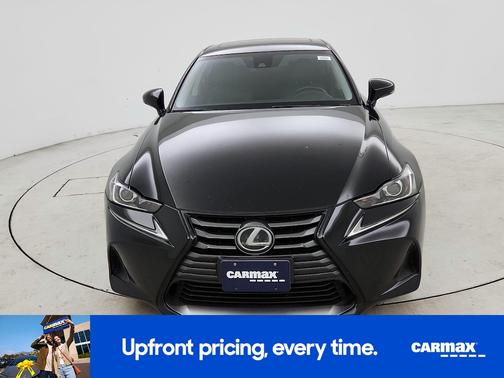 Black 2016 Lexus IS 350