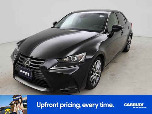 Black 2016 Lexus IS 350