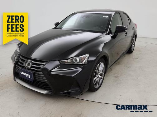 Black 2016 Lexus IS 350