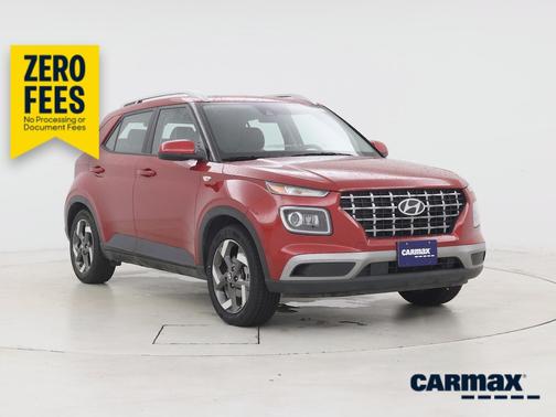 Red 2022 Hyundai VENUE Limited