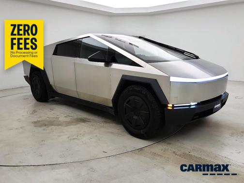 Silver 2025 Tesla Cybertruck