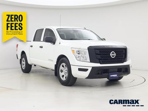 White 2020 Nissan Titan S