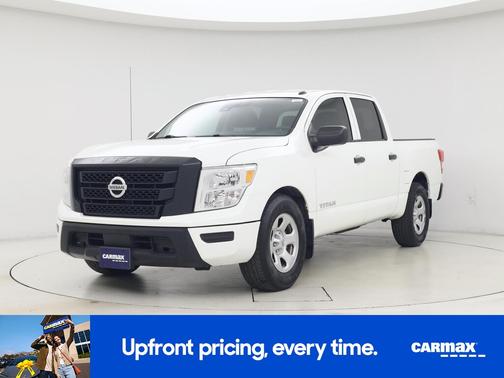 White 2020 Nissan Titan S