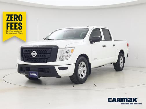 White 2020 Nissan Titan S