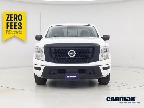 White 2020 Nissan Titan S