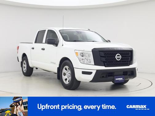 White 2020 Nissan Titan S