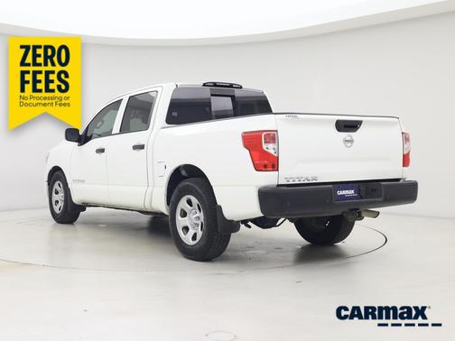 White 2020 Nissan Titan S
