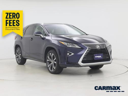 Blue 2018 Lexus RX 350
