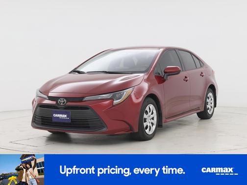 Red 2025 Toyota Corolla LE