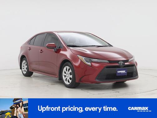Red 2025 Toyota Corolla LE