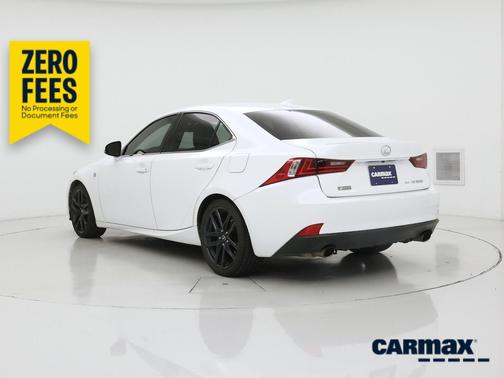 White 2016 Lexus IS 300
