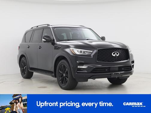 Black 2022 INFINITI QX80 Luxe