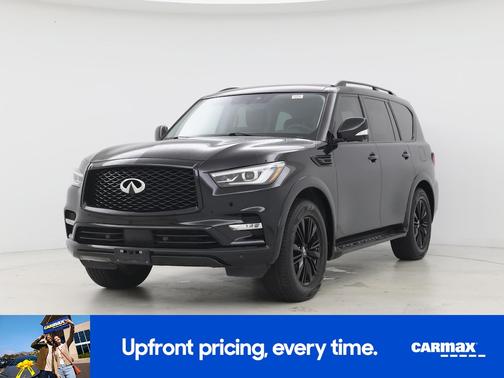 Black 2022 INFINITI QX80 Luxe