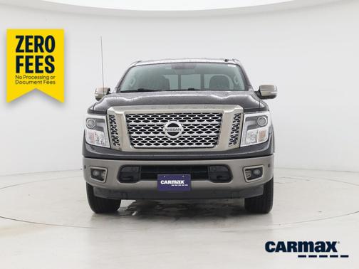 Black 2018 Nissan Titan Platinum Reserve