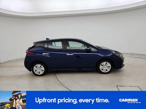 Blue 2021 Nissan Leaf S