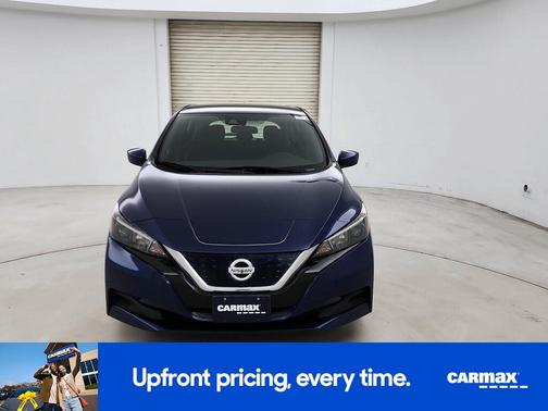 Blue 2021 Nissan Leaf S