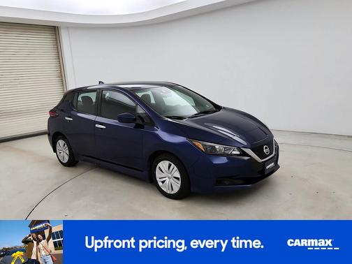 Blue 2021 Nissan Leaf S
