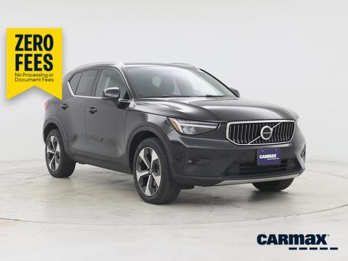 Black 2023 Volvo XC40 B5 Plus Bright Theme