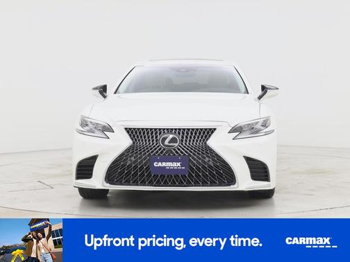 White 2020 Lexus LS 500