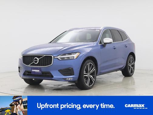 Blue 2019 Volvo XC60 T6 R-Design
