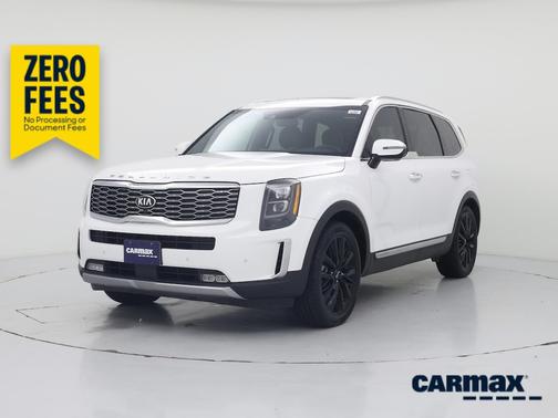 White 2021 Kia Telluride SX